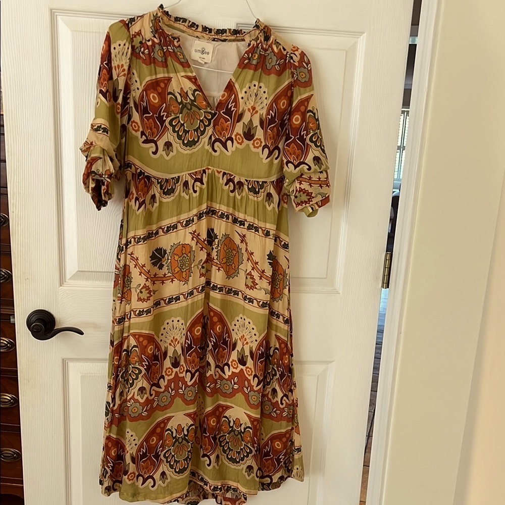 Umgee Boho Chic Multicolor Dress